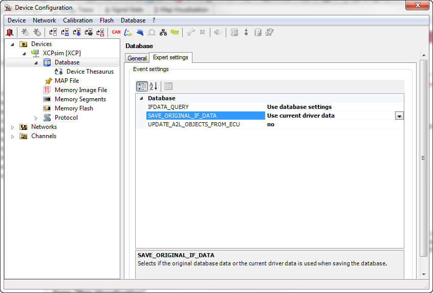  Differences in A2L Handling between CANape and CANoe . XCP