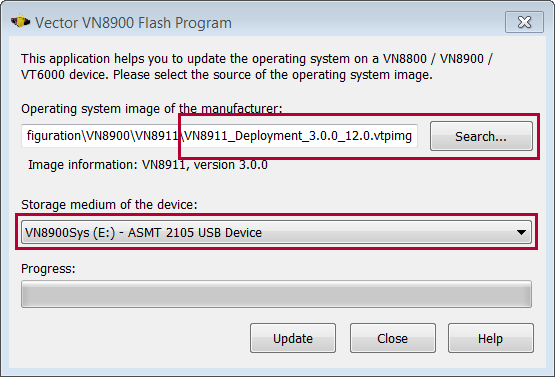 How to Flash VN8900 / VT6000 / VN8810 Image - KnowledgeBase