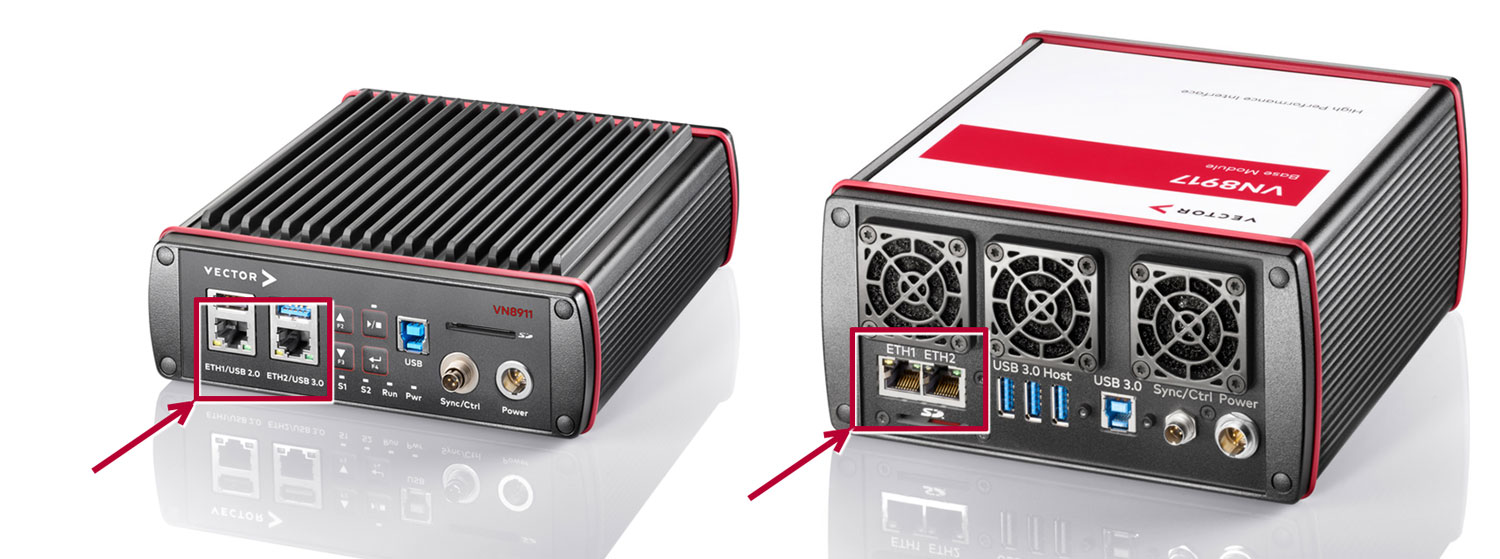 VN8900の内蔵イーサネットポートETH1とEHT2の使用方法 - KnowledgeBase