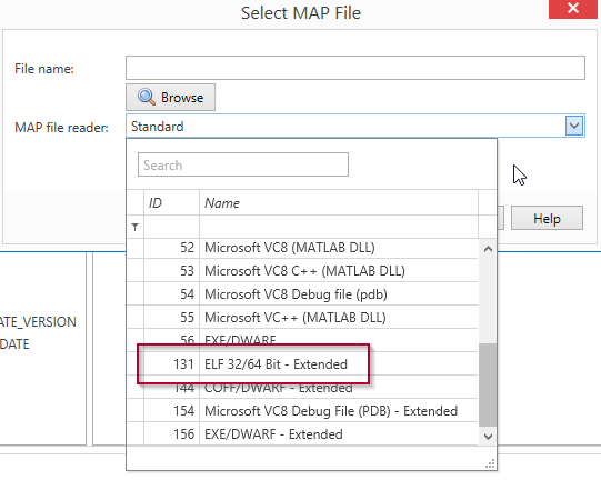 Faster Loading Of A Map File Elf Dwarf In Asap2 Studio Vector Knowledgebase Public